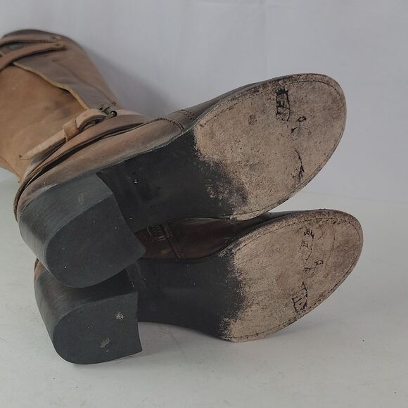 Freebird By Steven Clive Brown Leather Women's Boots - Picture 15 of 15